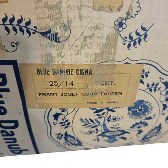 Blue Danube China Frant Josef Soup Tureen With Lid 8.5" and original box - Picture 3 of 16